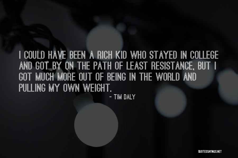 Pulling Your Own Weight Quotes By Tim Daly Pulling Your Own Weight Quotes By Tim Daly