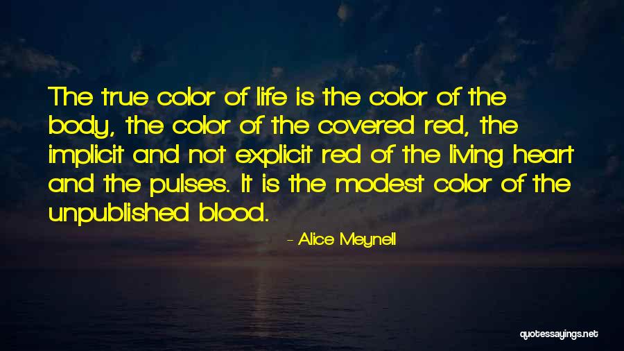 Pulses Quotes By Alice Meynell Pulses Quotes By Alice Meynell
