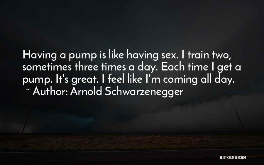 Pump It Quotes By Arnold Schwarzenegger