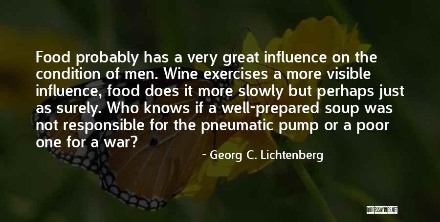 Pump It Quotes By Georg C. Lichtenberg