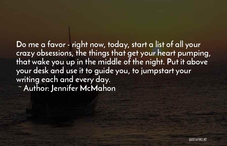 Pumping Up Quotes By Jennifer McMahon