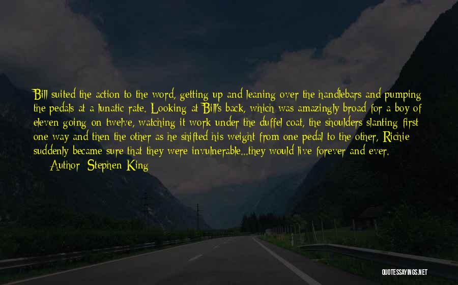 Pumping Up Quotes By Stephen King