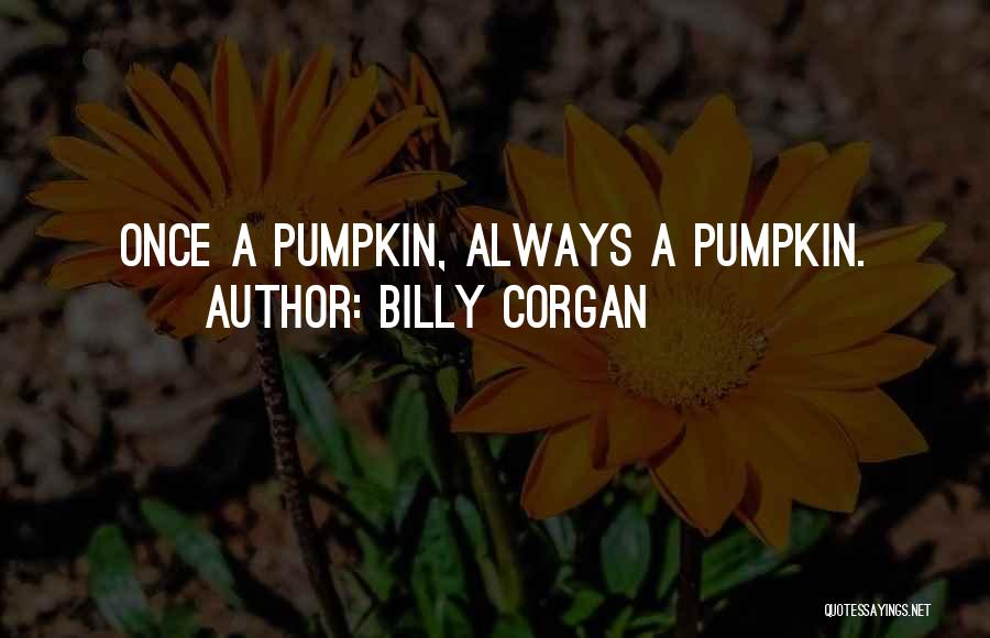 Pumpkin Quotes By Billy Corgan