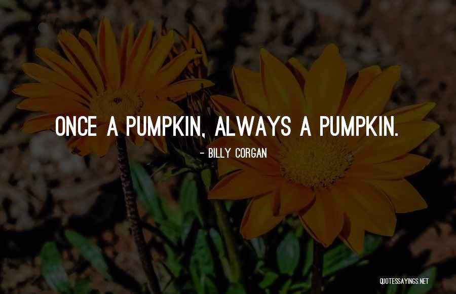 Pumpkin Quotes By Billy Corgan