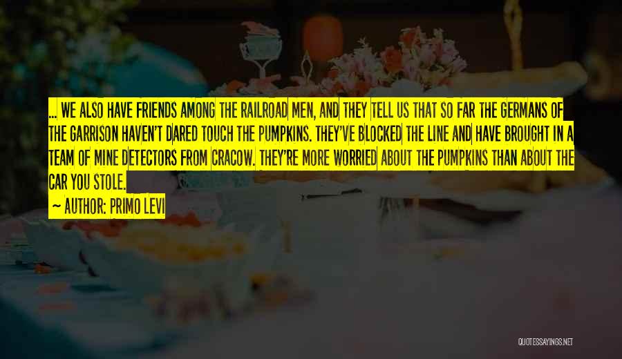 Pumpkins Quotes By Primo Levi