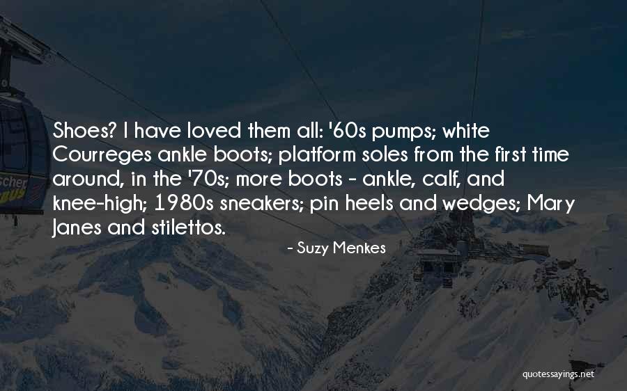 Pumps Quotes By Suzy Menkes