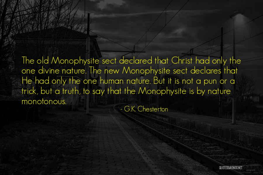 Pun Quotes By G.K. Chesterton