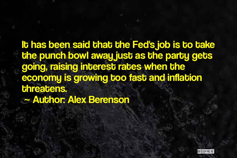 Punch Bowl Quotes By Alex Berenson