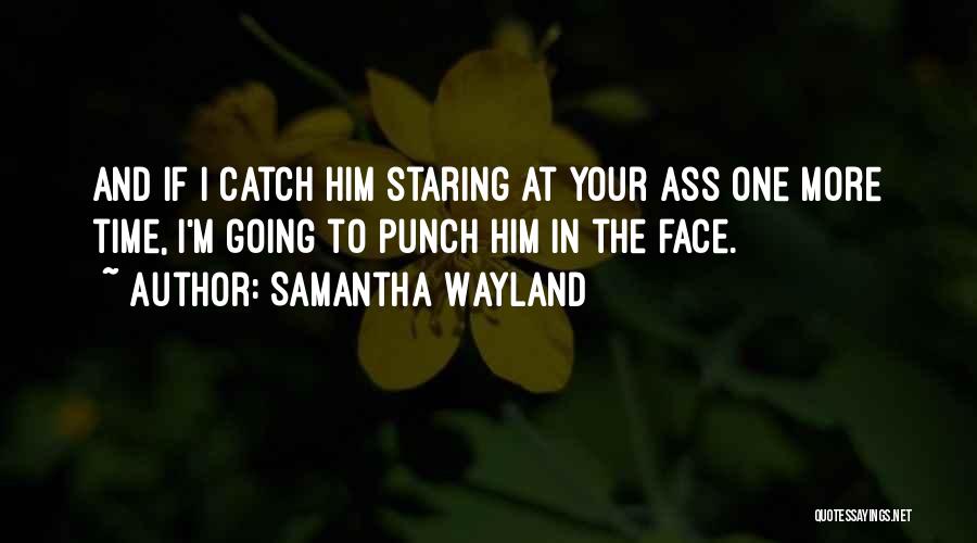 Punch In The Face Quotes By Samantha Wayland