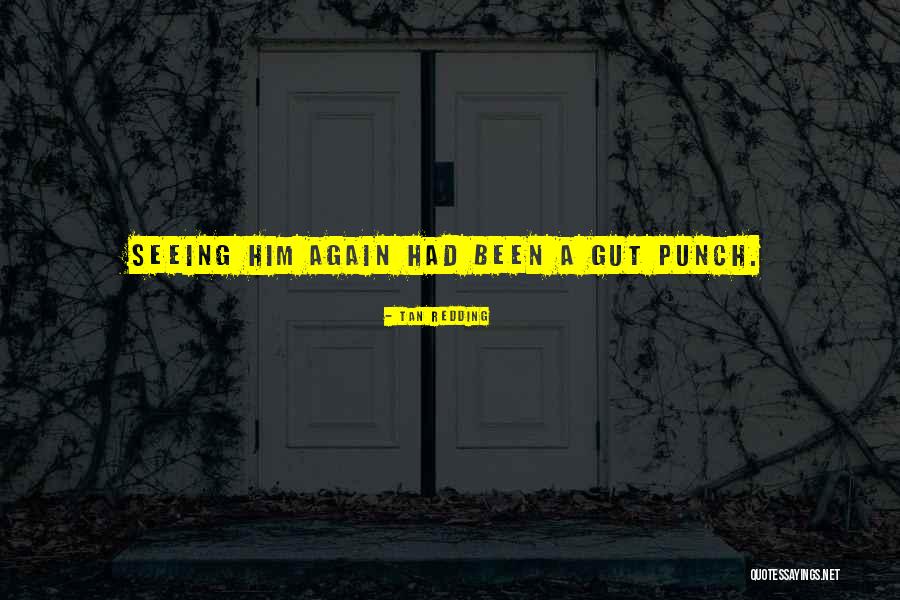 Punch In The Gut Quotes By Tan Redding