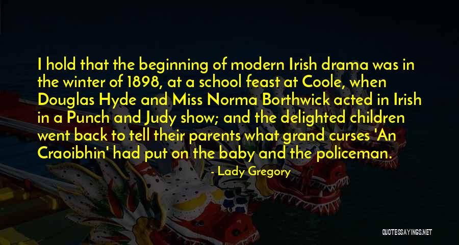 Punch Judy Quotes By Lady Gregory Punch Judy Quotes By Lady Gregory