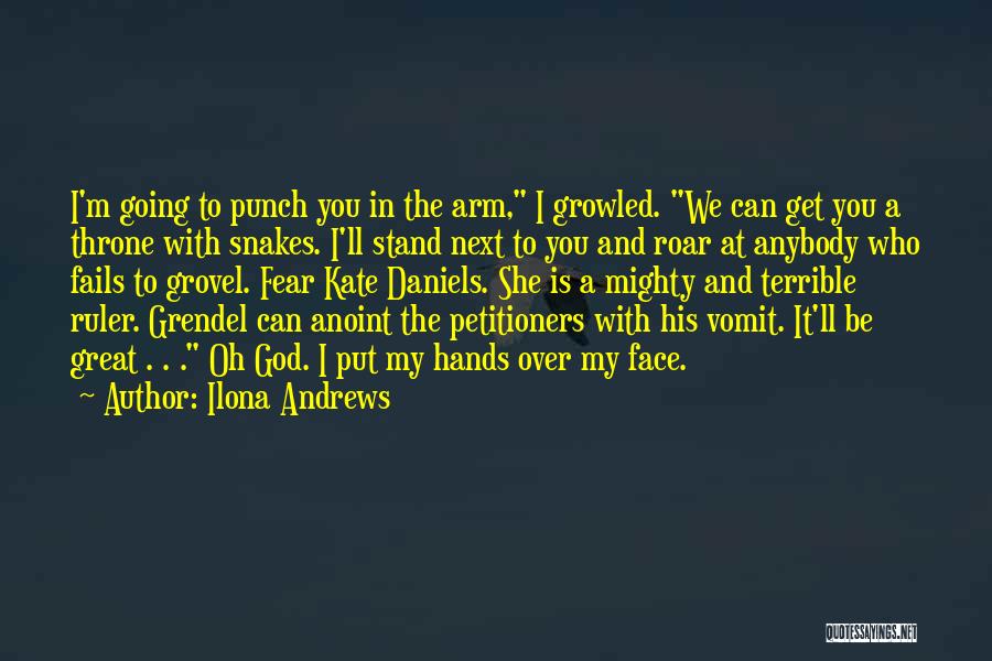 Punch You Face Quotes By Ilona Andrews