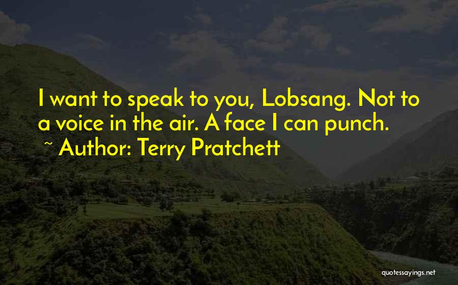 Punch You Face Quotes By Terry Pratchett