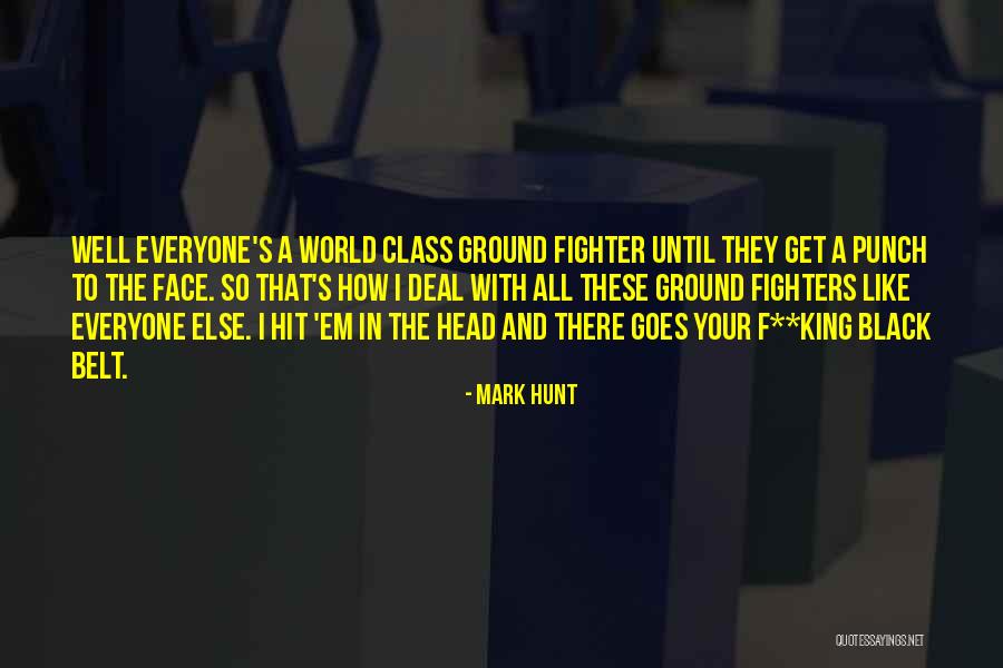 Punch Your Face Quotes By Mark Hunt
