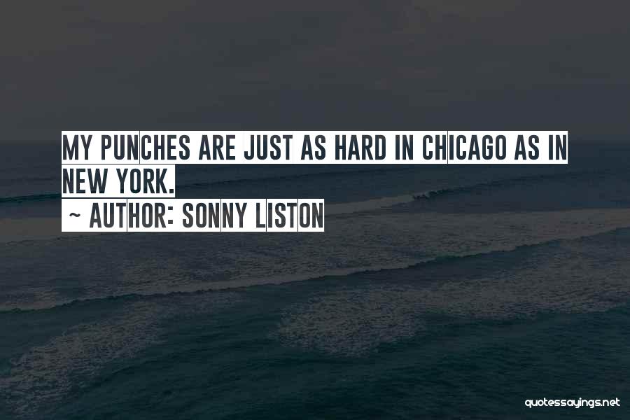 Punches Quotes By Sonny Liston