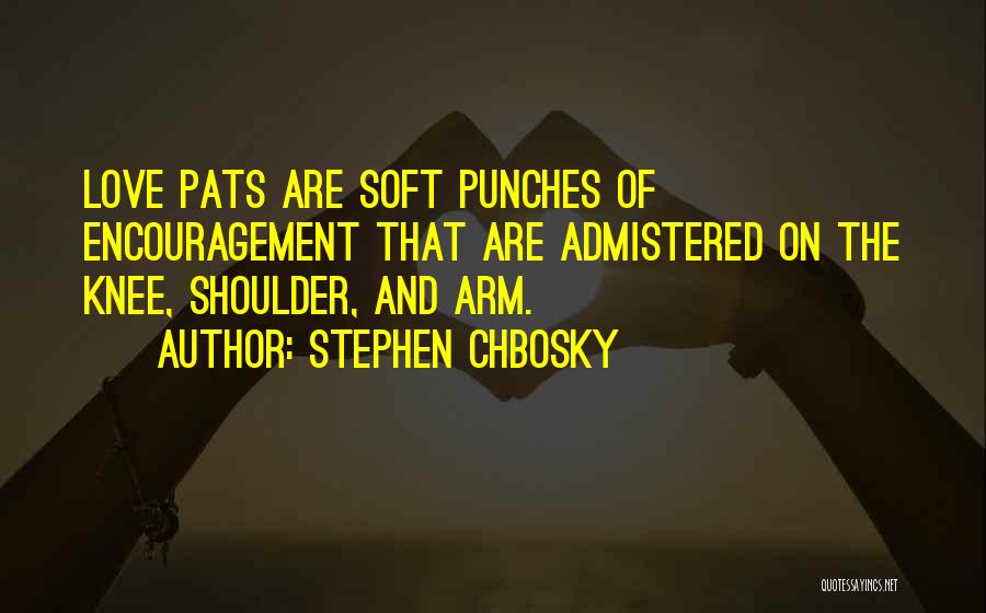 Punches Quotes By Stephen Chbosky