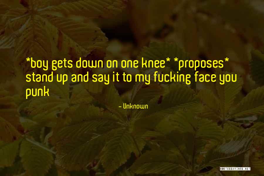 Punching People In The Face Quotes By Unknown