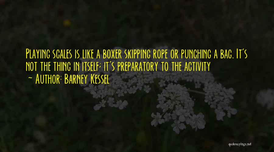 Punching Quotes By Barney Kessel