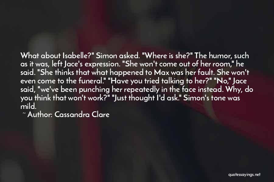 Punching Quotes By Cassandra Clare