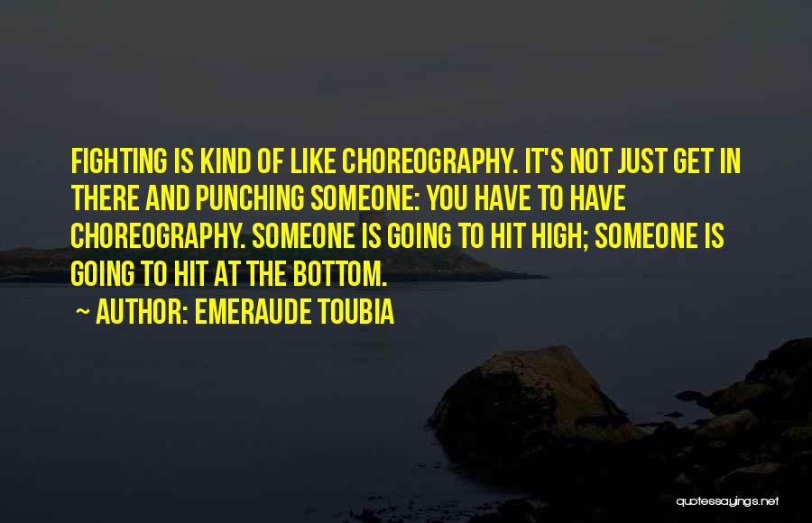 Punching Quotes By Emeraude Toubia