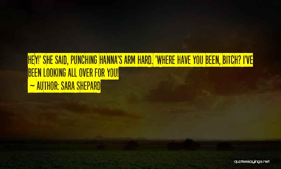 Punching Quotes By Sara Shepard