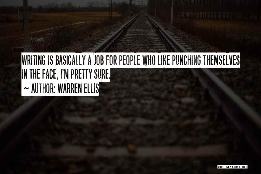 Punching Someone In The Face Quotes By Warren Ellis