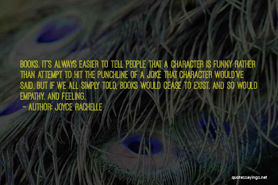 Punchline Quotes By Joyce Rachelle