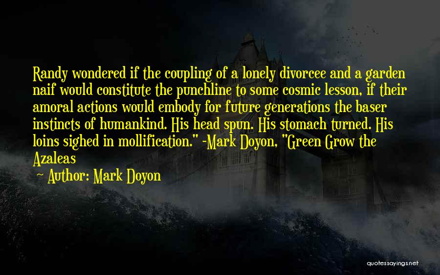 Punchline Quotes By Mark Doyon