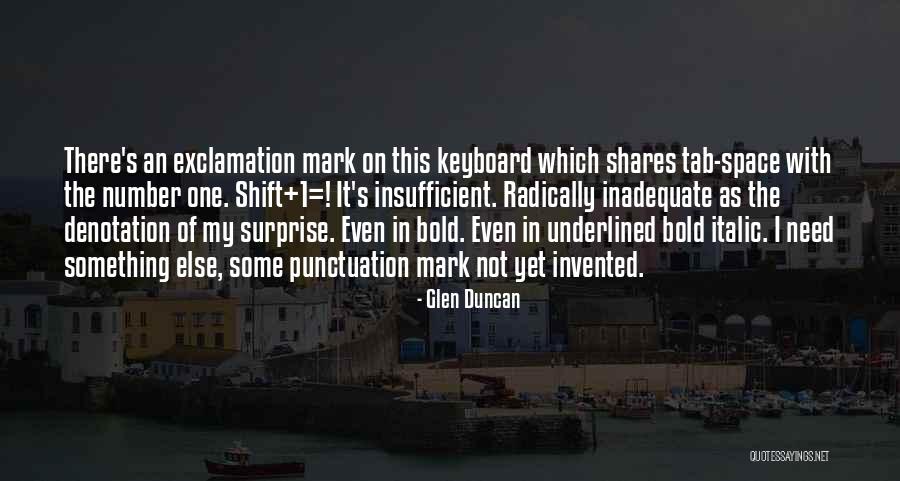 Punctuation Mark In Quotes By Glen Duncan Punctuation Mark In Quotes By Glen Duncan