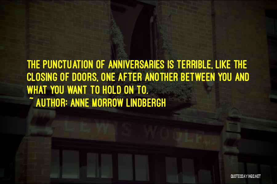 Punctuation Within Quotes By Anne Morrow Lindbergh