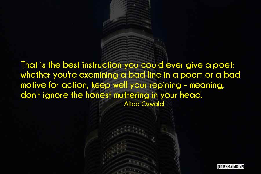 Puncturing Tool Quotes By Alice Oswald Puncturing Tool Quotes By Alice Oswald