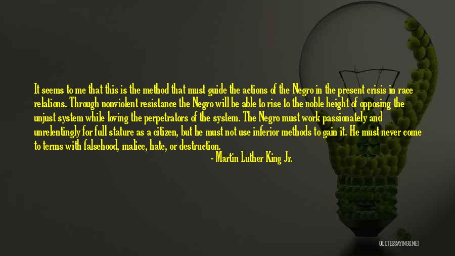 Puncturing With A Knife Quotes By Martin Luther King Jr. Puncturing With A Knife Quotes By Martin Luther King Jr.