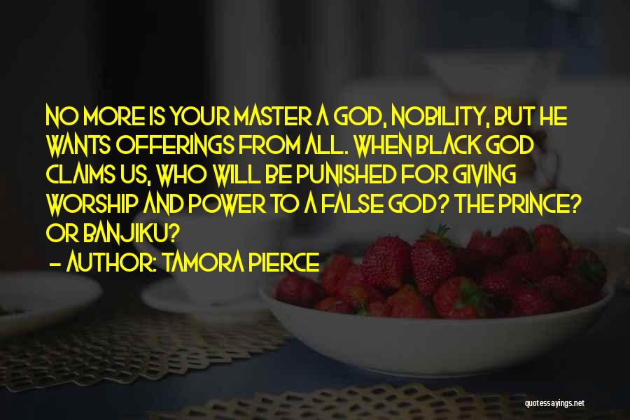 Punished By God Quotes By Tamora Pierce