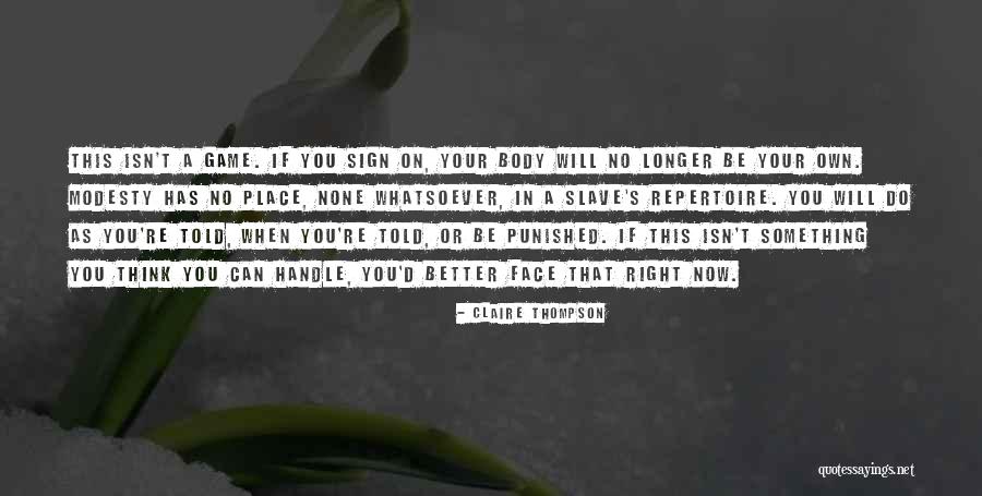 Punished Quotes By Claire Thompson Punished Quotes By Claire Thompson