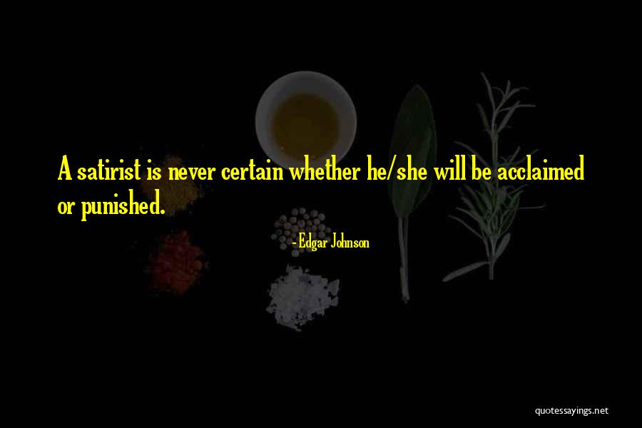 Punished Quotes By Edgar Johnson Punished Quotes By Edgar Johnson