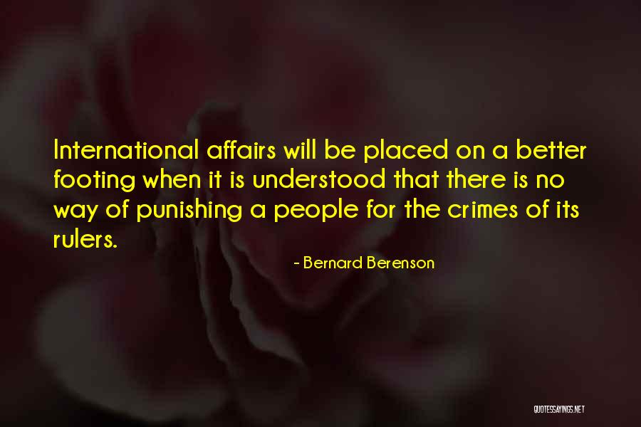 Punishing Quotes By Bernard Berenson Punishing Quotes By Bernard Berenson