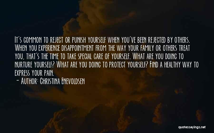 Punishing Yourself Quotes By Christina Enevoldsen