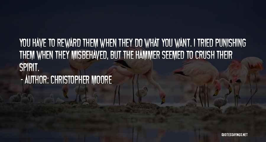 Punishing Yourself Quotes By Christopher Moore