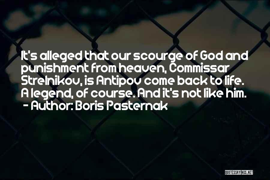 Punishment From God Quotes By Boris Pasternak