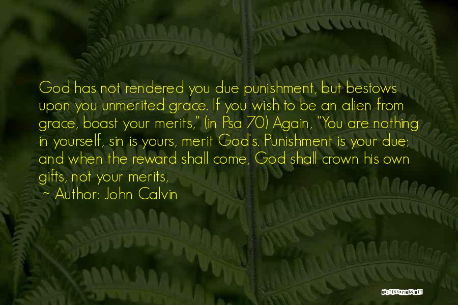 Punishment From God Quotes By John Calvin