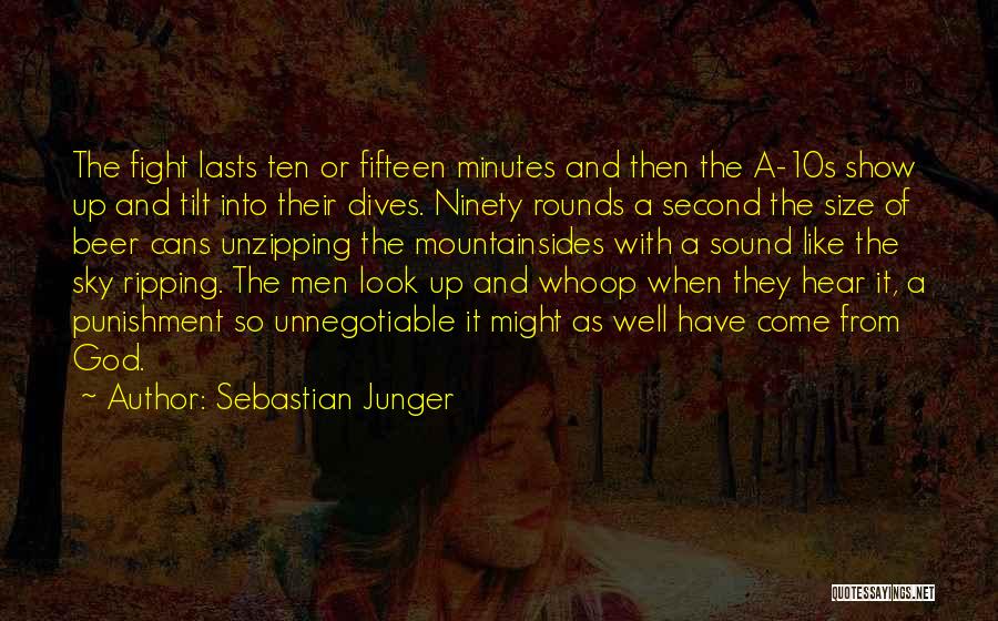 Punishment From God Quotes By Sebastian Junger