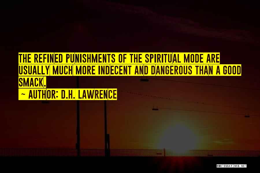 Punishments Quotes By D.H. Lawrence