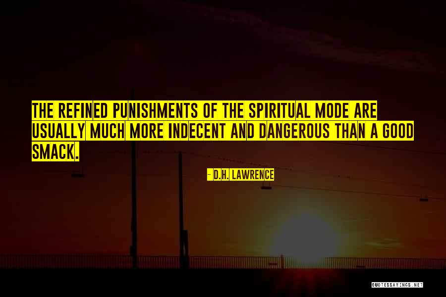 Punishments Quotes By D.H. Lawrence