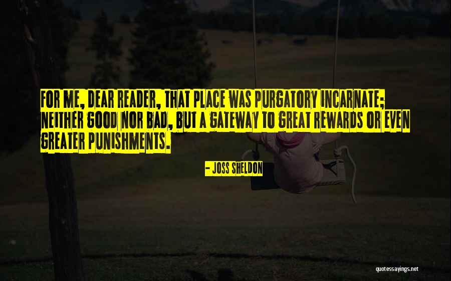 Punishments Quotes By Joss Sheldon