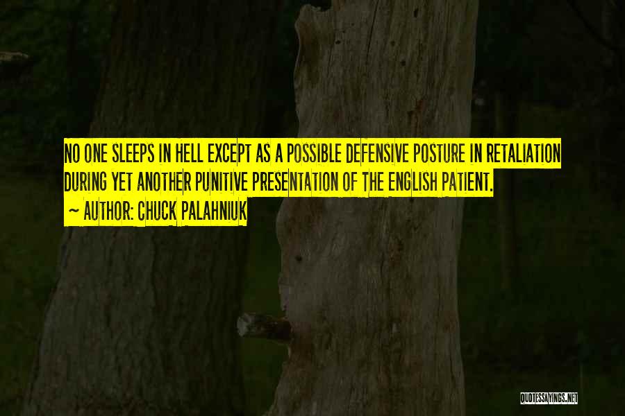 Punitive Quotes By Chuck Palahniuk