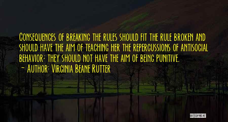 Punitive Quotes By Virginia Beane Rutter