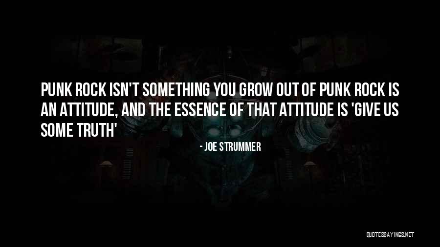 Punk Attitude Quotes By Joe Strummer Punk Attitude Quotes By Joe Strummer