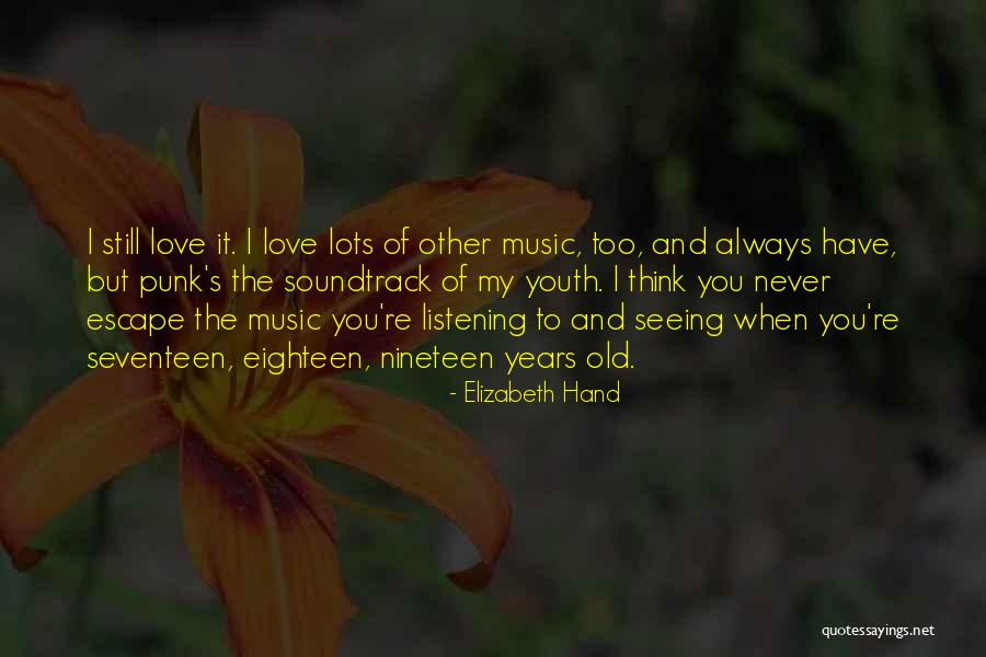Punk Music Quotes By Elizabeth Hand Punk Music Quotes By Elizabeth Hand