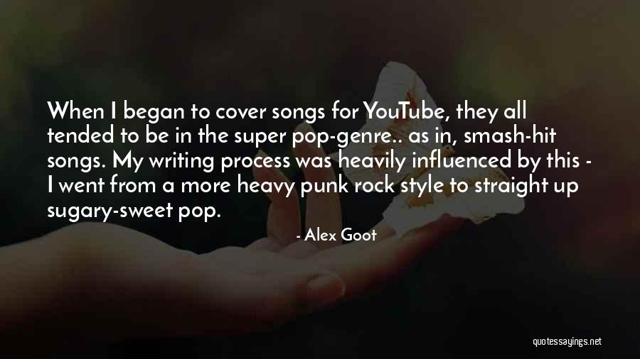 Punk Pop Quotes By Alex Goot Punk Pop Quotes By Alex Goot