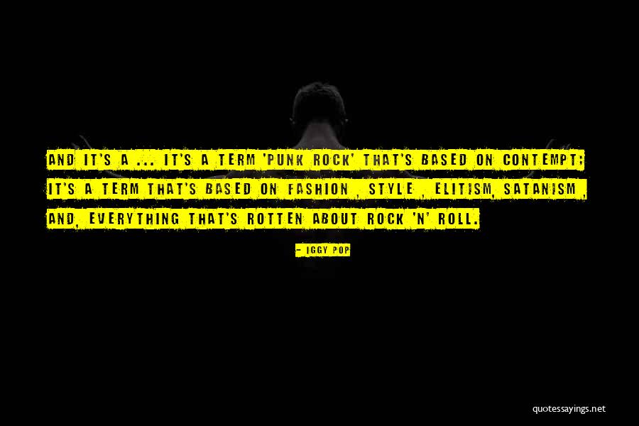 Punk Pop Quotes By Iggy Pop Punk Pop Quotes By Iggy Pop